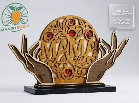 3D Mama Hands Layered Laser Cut File SVG: A Practical Guide for Creators
