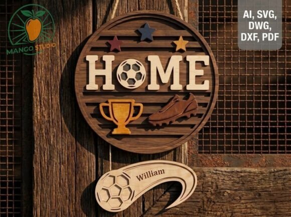 3D Soccer Home Sign Custom Nameplate: A Practical Evaluation