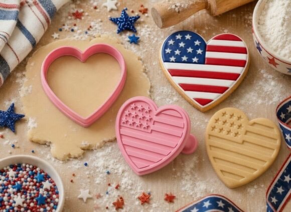4th of July Cookie Cutter and Stamp STL Evaluation