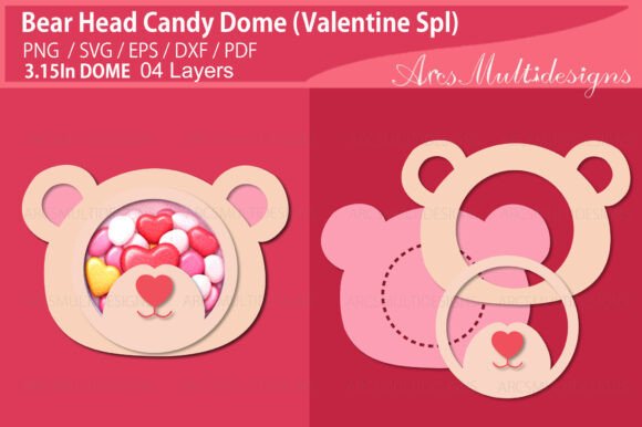 Cute Valentines Bear Head Candy Dome: A Practical Evaluation
