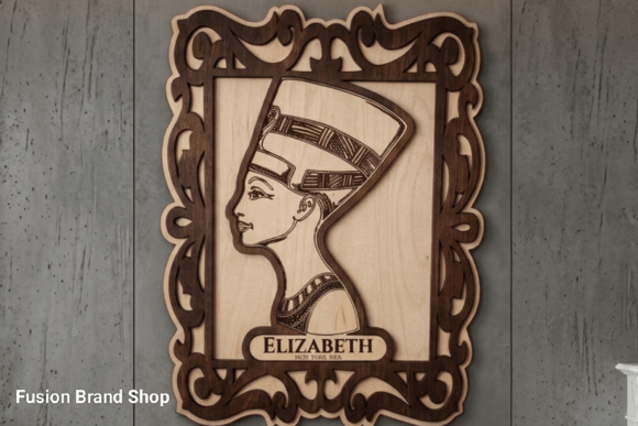 Flash Sale - 80% Off Queen Nefertiti 3: Mastering Ancient Elegance with Modern Laser Cutting