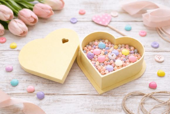 Heart Shaped Storage Box - 3DGift Box