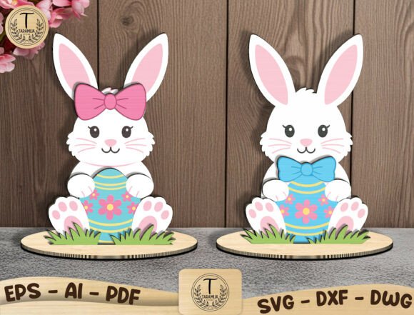 Mastering the Art of 3D Layered Easter Bunny SVG Designs