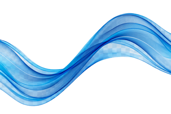 Mastering Visual Depth: The Power of Abstract Blue Wave Design Clipart 3D PNG in Modern Creativity