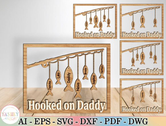 Personalized Father's Day Laser Cut File: Crafting Meaningful Gifts for the Modern Dad
