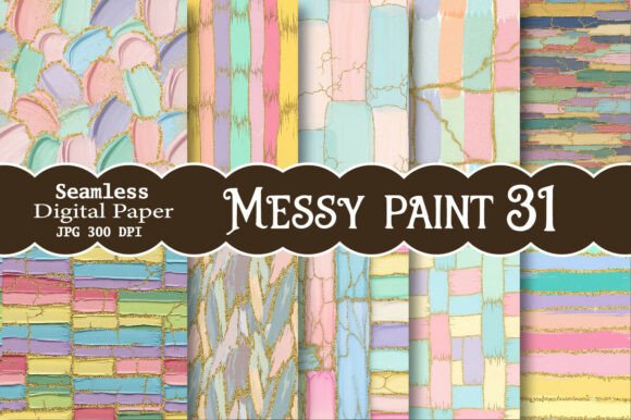 Strategic Applications of Messy Paint Digital Paper for Modern Creators